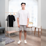 Heavyweight Cotton 16s Oversized T-shirt - White