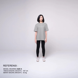 Classic Oversized T-shirt - Light Grey