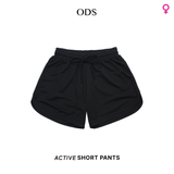 Active Dry Fit Short Pants - Black (Woman)