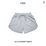 Active Dry Fit Short Pants - Light Grey (Woman)