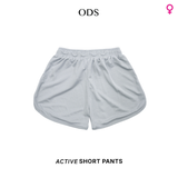 Active Dry Fit Short Pants - Light Grey (Woman)