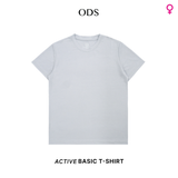 Active Dry Fit Basic T-Shirt - Light Grey (Woman)