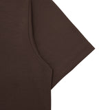 Active Dry Fit Basic T-Shirt - Dark Brown (Man)