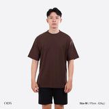 Classic Oversized T-shirt - Dark Brown
