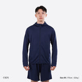 Active Dry Fit Hooded Jacket - Navy