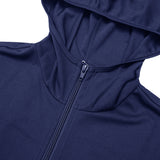 Active Dry Fit Hooded Jacket - Navy