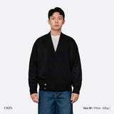 Kimono Wrap Knit Cardigan - Black
