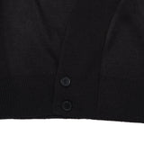 Kimono Wrap Knit Cardigan - Black