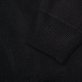 Kimono Wrap Knit Cardigan - Black