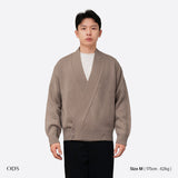 Kimono Wrap Knit Cardigan - Taupe