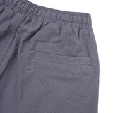 Linen Short Pants - Iron Grey