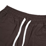 Linen Short Pants - Espresso