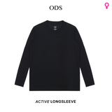 Active Dry Fit Long Sleeve T-Shirt - Black (Woman)