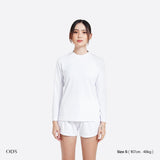 Active Dry Fit Long Sleeve T-Shirt - White (Woman)