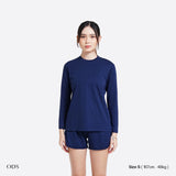 Active Dry Fit Long Sleeve T-Shirt - Navy (Woman)