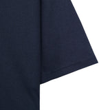 Oversized Classic Polo Shirt - Navy