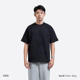 Heavyweight Oversized Raglan T-Shirt - Black
