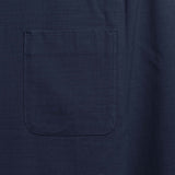 Sena Koko Long Sleeve Band Collar Shirt - Navy