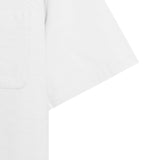 Sena Koko Short Sleeve Band Collar Shirt - White