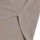 Sena Koko Short Sleeve Band Collar Shirt - Khaki