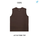 Active Dry Fit Tank Top - Dark Brown (Man)