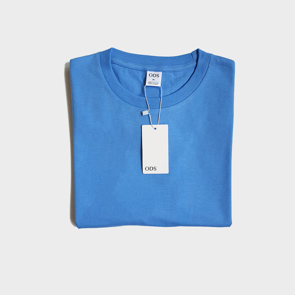 Oversized Basic T-shirt Light Blue