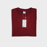Oversized Basic T-shirt Maroon