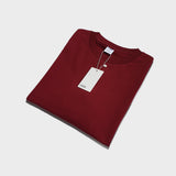 Oversized Basic T-shirt Maroon