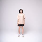 Oversized Basic T-shirt Beige