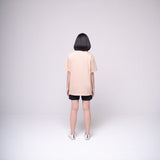 Oversized Basic T-shirt Beige