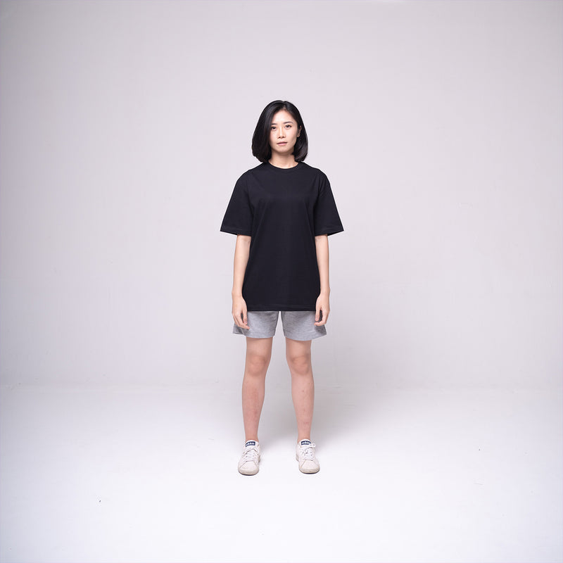 Oversized Basic T-shirt Black