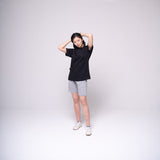 Oversized Basic T-shirt Black