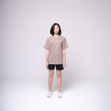 Oversized Basic T-shirt Khaki