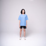 Oversized Basic T-shirt Light Blue