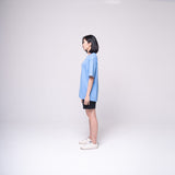 Oversized Basic T-shirt Light Blue