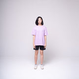 Oversized Basic T-shirt Lilac