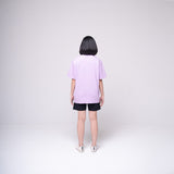 Oversized Basic T-shirt Lilac