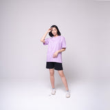 Oversized Basic T-shirt Lilac