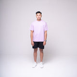 Oversized Basic T-shirt Lilac