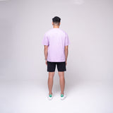 Oversized Basic T-shirt Lilac