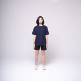 Oversized Basic T-shirt Navy