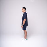 Oversized Basic T-shirt Navy
