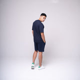 Oversized Basic T-shirt Navy