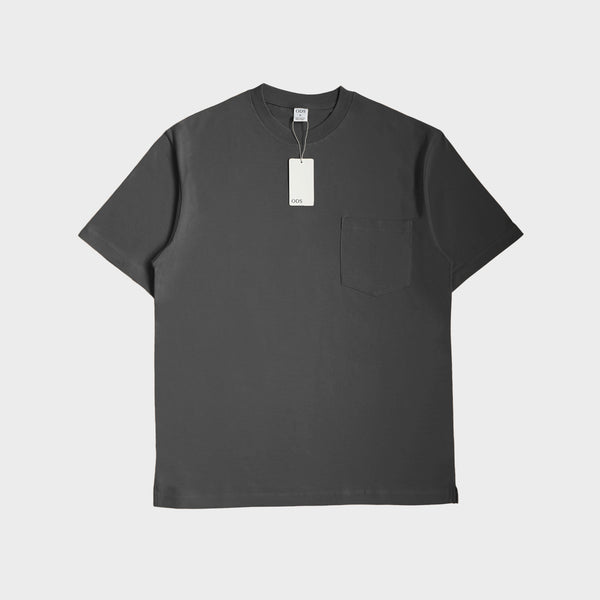 Oversized Pocket T-shirt Dark Grey