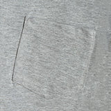 Oversized Pocket T-shirt Light Grey