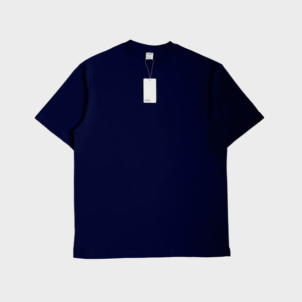 Oversized Pocket T-shirt Navy