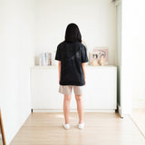 Oversized Washed T-shirt Black