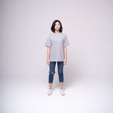 Oversized Pocket T-shirt Light Grey