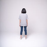 Oversized Pocket T-shirt Light Grey