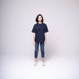 Oversized Pocket T-shirt Navy